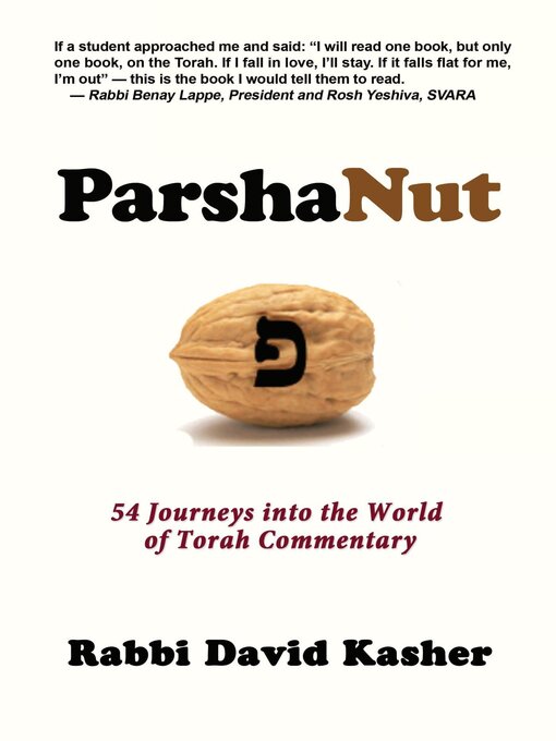 Title details for ParshaNut by David Kasher - Available